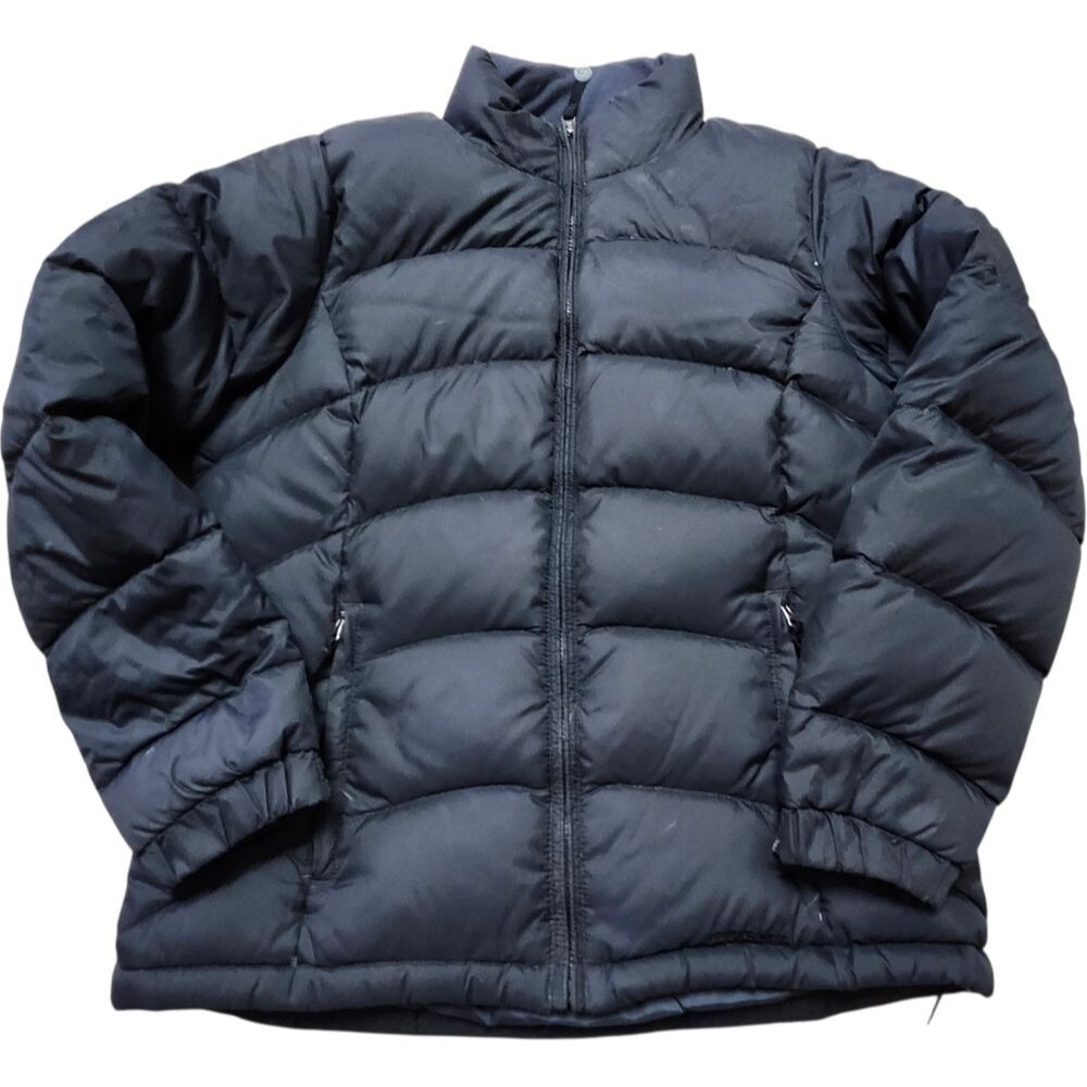 L.L. Bean Black Goose Down Puffer Jacket. Sz. M